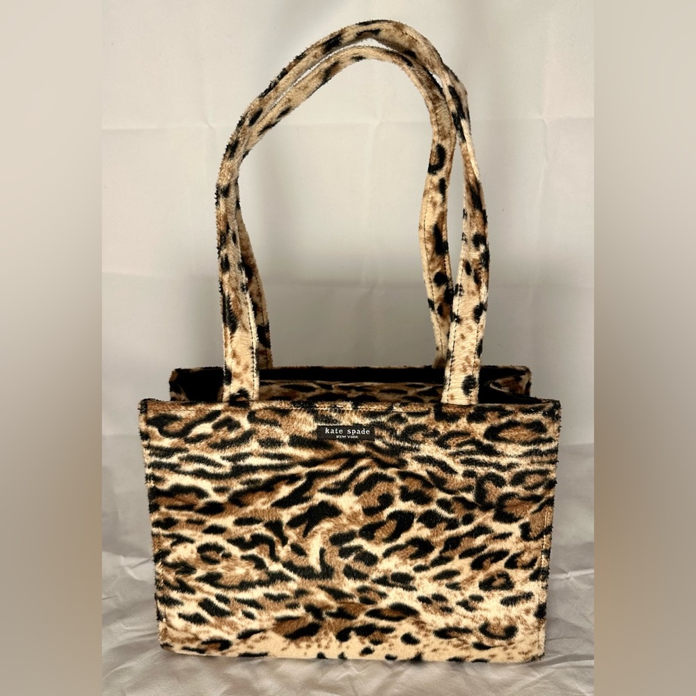 Vintage Y2K Rare Kate Spade Animal leopard Shoulder Bag